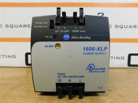 Allen Bradley 1606 Xlp100e Series A Power Supply Used 1606xlp100e Cwp