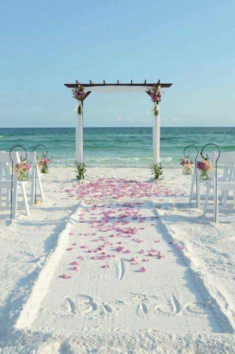 Playa Beach Wedding Aisles Aisle Runner Wedding Beach Ceremony