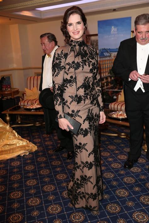 Brooke Shields Wows In A Gorgeous Dress At The Vienna Opera Ball