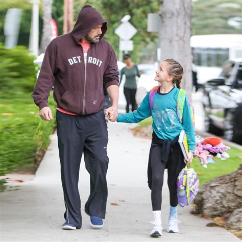 Ben Affleck Picks Up Seraphina and Samuel From School: Photos | In