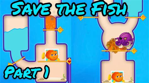 Fishdom Mini Game Save The Fish Part 1 Level 1 5 Pull The Pin