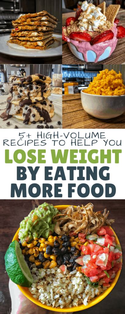 The cdc recommends these types of food for weight management. 5 Easy High Volume Recipes for Fat Loss and Healthy Eating ...