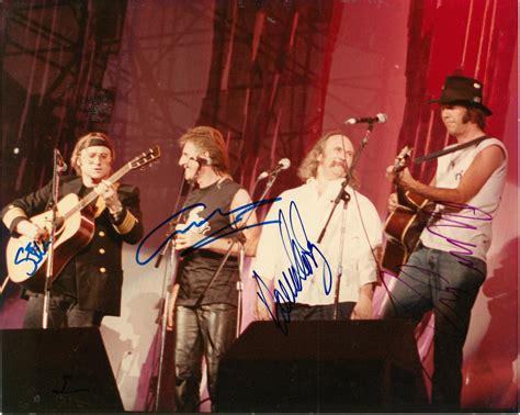 Lot Detail Crosby Stills Nash And Young Band Signed 8x10 Photo Signed