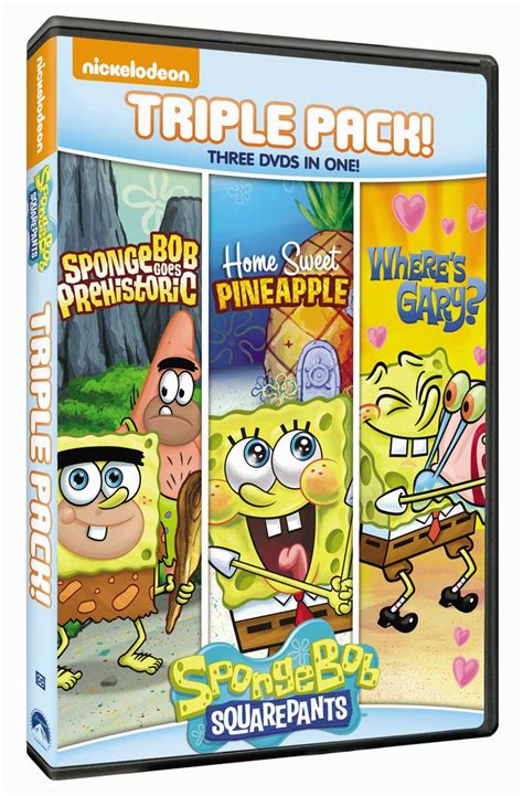 New Age Mama Spongebob Squarepants Triple Feature Coming To Dvd