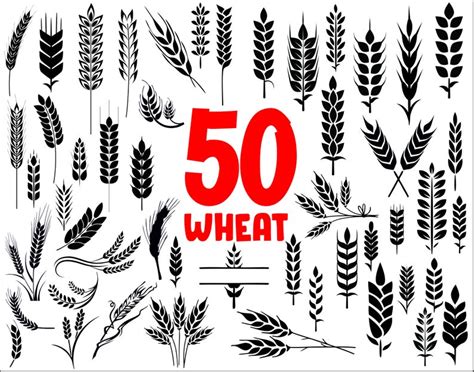 Download Wheat svgwheat clipartwheat vectorwheat wreathharvest ...