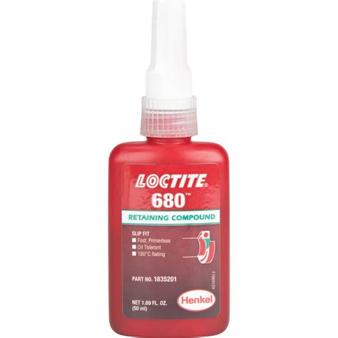 Loctite 1835201 Loctite 680 Retaining Compound 50 Ml Bottle Green