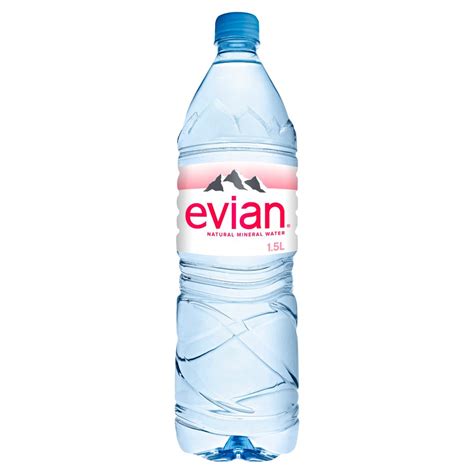Evian Natural Mineral Water 1.5 Ltr - Just A Bevy