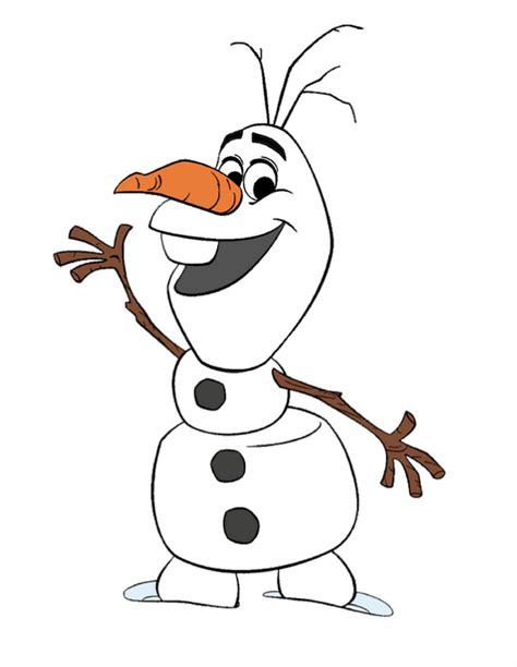 6 Best Images Of Large Olaf Free Printable Olaf Cut Out Printable