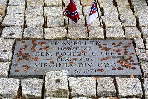 The Gravesite Of General Robert E Lees Trusted War Horse Traveller