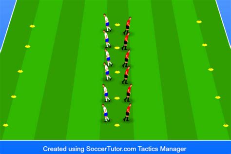 Before beginning the soccer warm up drill, players can attach the kbands straps to their upper legs and clip the resistance band in place with the short band in front and the longer band in back. 10 Soccer Warm Up Drills to Get Your Players Locked In
