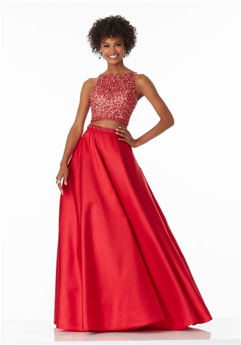Morilee By Madeline Gardner 99018 Two Piece Prom Dress With A Line