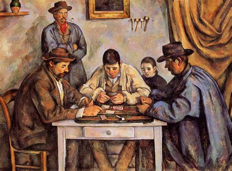 The Card Players 1892 Paul Cezanne