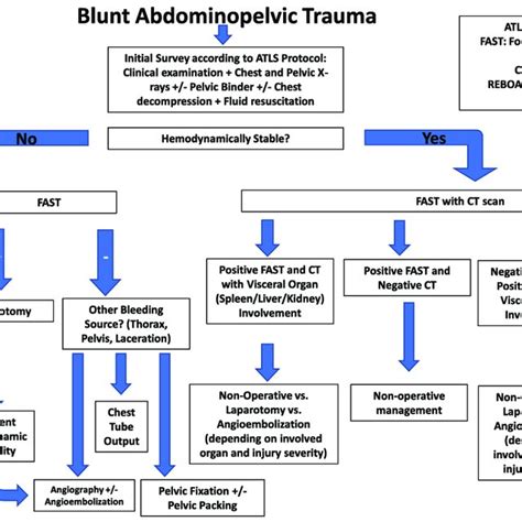 Blunt Abdominopelvic Trauma Management Algorithm Download