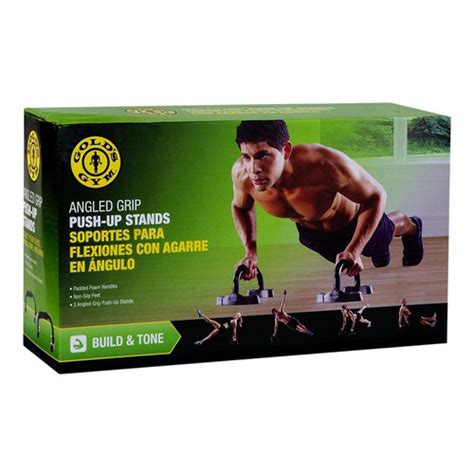 Golds Gym Angled Grip Push Up Stands Missionary Package