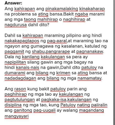 Talumpati Tungkol Sa Napapanahong Isyu Sa Pilipinas  Mobile Legends