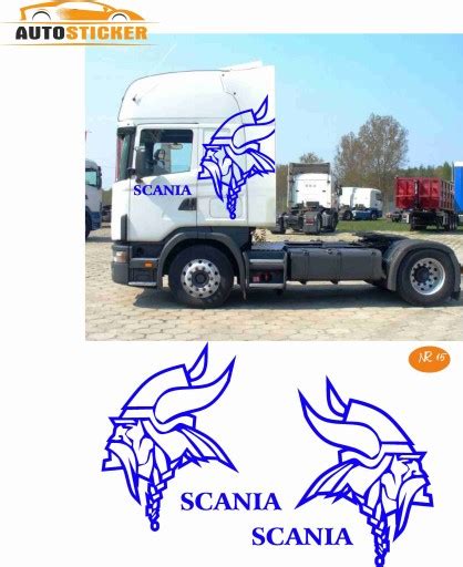 Naklejki Naklejka Scania Na Kabin Tir Model Za Z Z Radomska