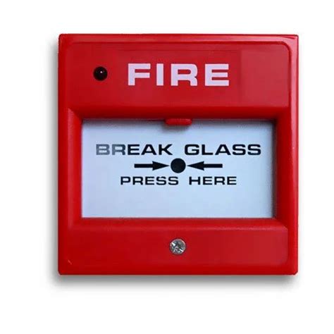 Red Break Glass Fire Alarm At Rs 200 In Bhopal Id 18949386397
