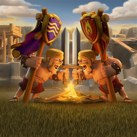 It has an icon with the image of a guy wearing a yellow helmet. Clash Of Clans Wallpapers - Wallpaper Cave