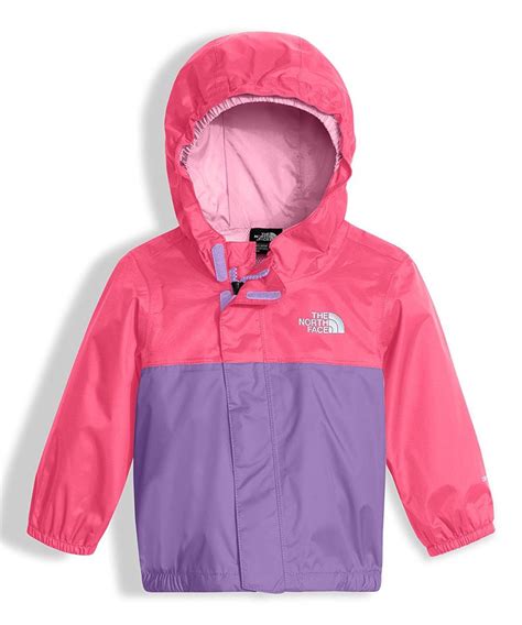 The North Face Baby Girls Tailout Rain Jacket Honey Suckle Pink 18