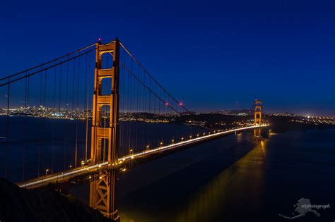Golden Gate Blue Hour | Golden gate bridge, San francisco golden gate bridge, Golden gate