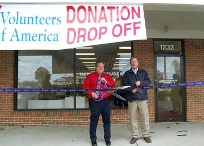 Clothing, small furniture, household items, and media like books or dvds. First Volunteers of America Donation Drop-Off Center Opens ...
