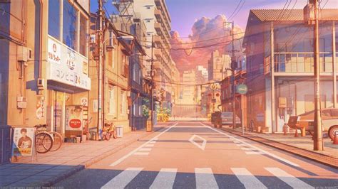 Wallpaper animes k wallpaper scenery wallpaper aesthetic art aesthetic anime sky art jolie photo art graphique. Freelance CG artist | Wallpaper pemandangan anime ...