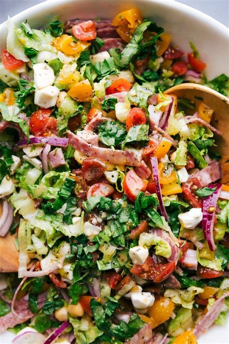 Italian Chopped Salad Cpk Copycat Chelseas Messy Apron