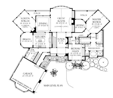 European Style House Plan 4 Beds 45 Baths 4547 Sqft Plan 929 894