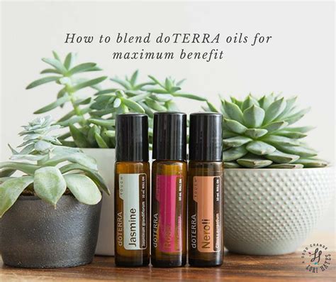 How To Blend Doterra Oils For Maximum Benefits A Good Change
