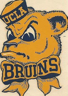 American football, university of california los angeles. UCLA "Original" Joe Bruin Decal | College logo, Football shirt designs, Sports team logos