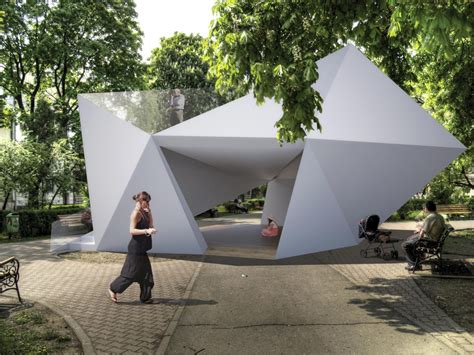 Origami Pavilion Haak Studio