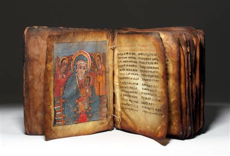 Bible Copte éthiopienne Du Xviie Siècle