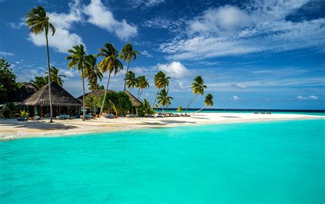 108280 4k Wallpaper Maldives Shore Sky Indian Ocean 5k Best Beaches In The World