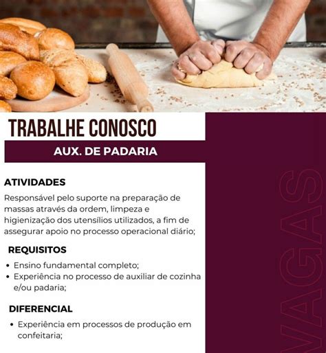 Cbo Auxiliar De Padaria
