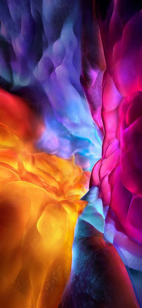 Download 1080x2340 4k Colorful Abstract Cloud Wallpaper