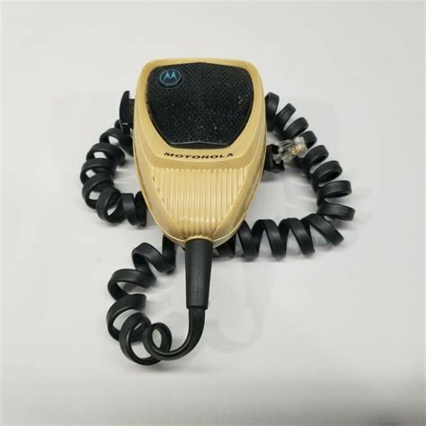 Vintage Motorola Hmn1001b Handheld Cb Radio Microphone 🎤 Mic Motorola