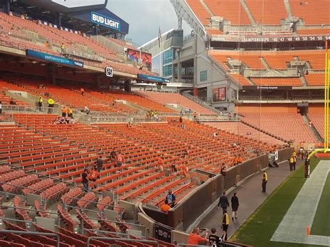 Section 322 At Cleveland Browns Stadium