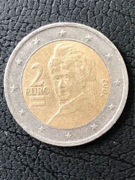 2 Euro Münze Bertha Von Suttner Österreich Austria In Bayern Bad