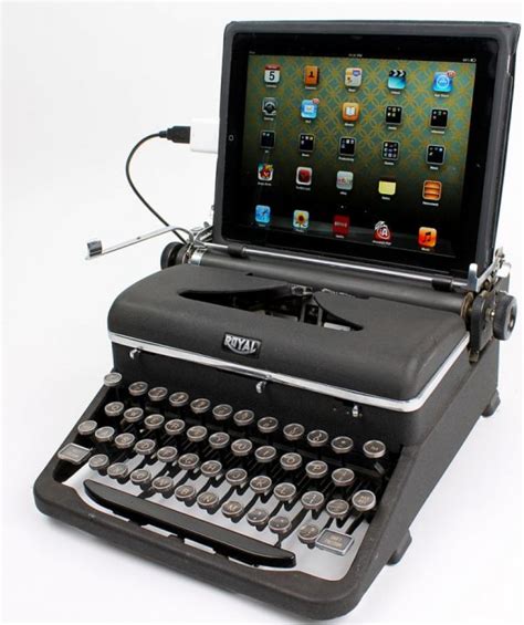 Usb Typewriter Computer Keyboard Gadgets Matrix