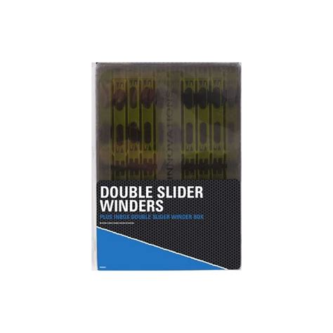 Preston Innovations Double Slider Winders Box 26cm Orange