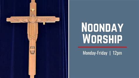 Noonday Prayers Thursday March 26 Youtube