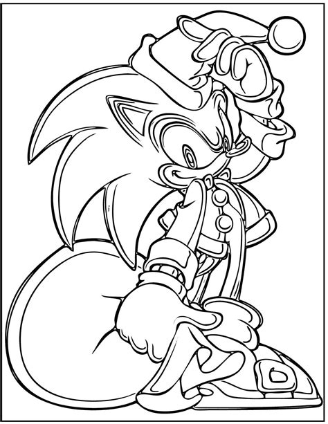 Silver The Hedgehog Coloring Pages At Free Printable