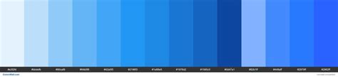 Blue Palette Materialize Css Colorswall