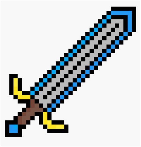 View 30 Gridpixel Art Minecraft Sword Excitedartbox
