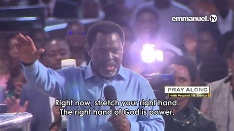 💪powerful Deliverance Prayer By Tb Joshua Youtube