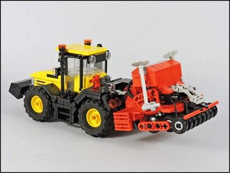 Jcb Fastrac 8330 9 Lego Tractor Lego Lego Projects