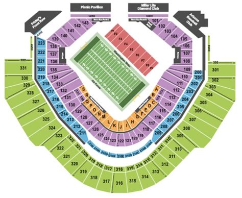 Chase Field Tickets In Phoenix Arizona Chase Field Seating Charts