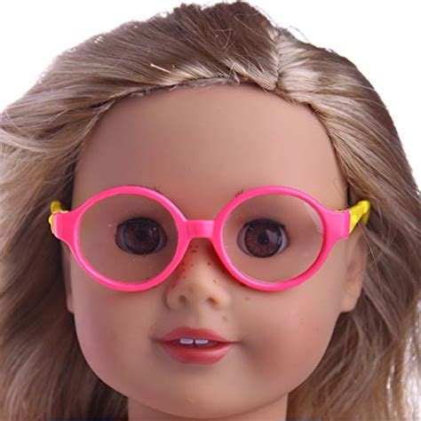 Zwsisu 10 Pairs Of Doll Glasses Accessories Fit 18 Inch American Girl