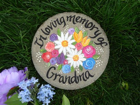 It was a very painful and . MEMORIAL Gifts, Memorial Stones, Grandmother Memorial Gift ...