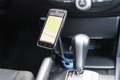 Four Bar Design Automated Magnetic Cell Phone Mount